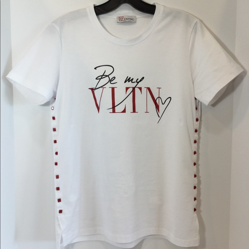 Valentino Logo-Print Cotton T-shirt